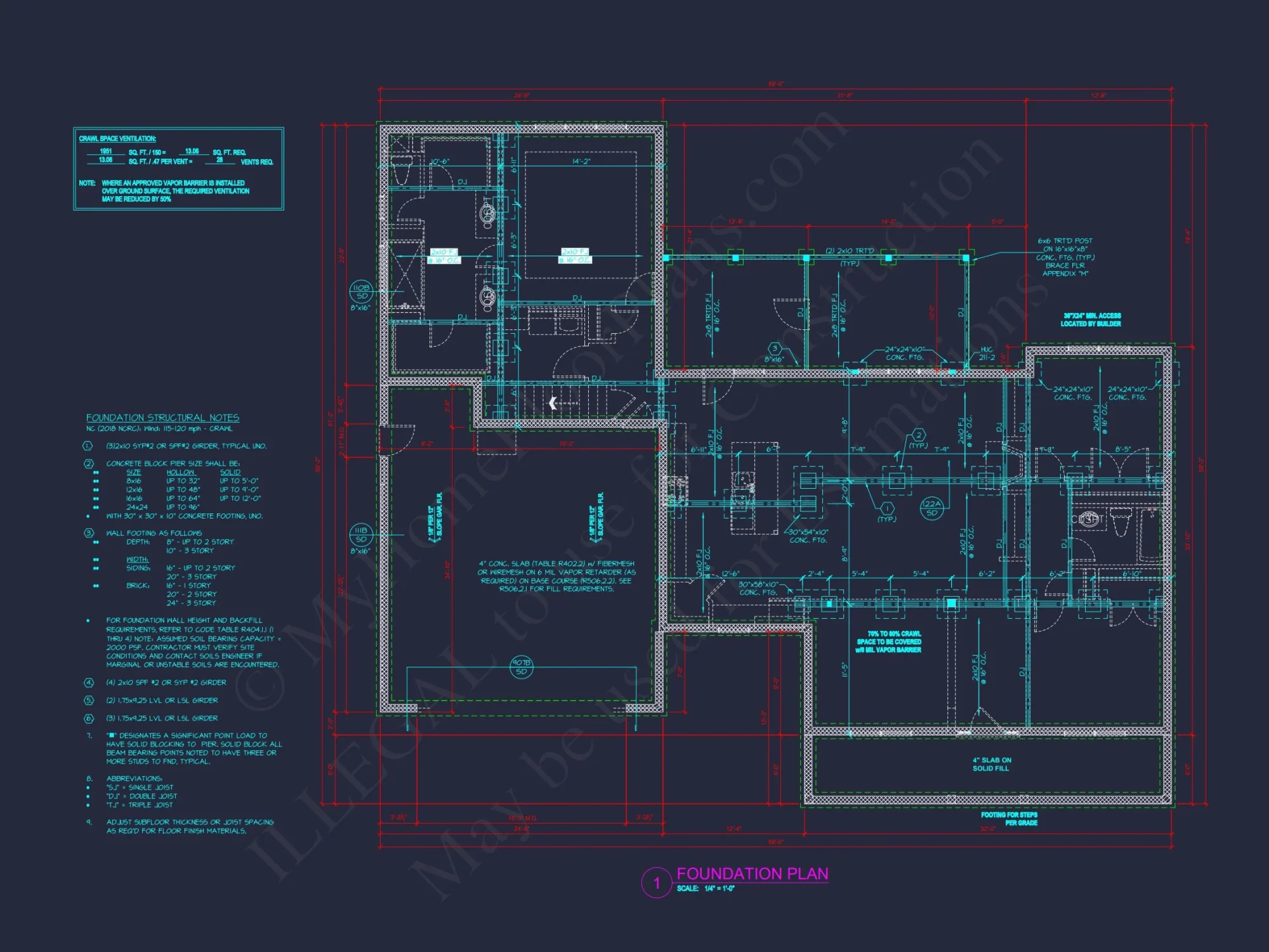 Beautiful house Plan with Spacious Floor Design and CAD Blueprint