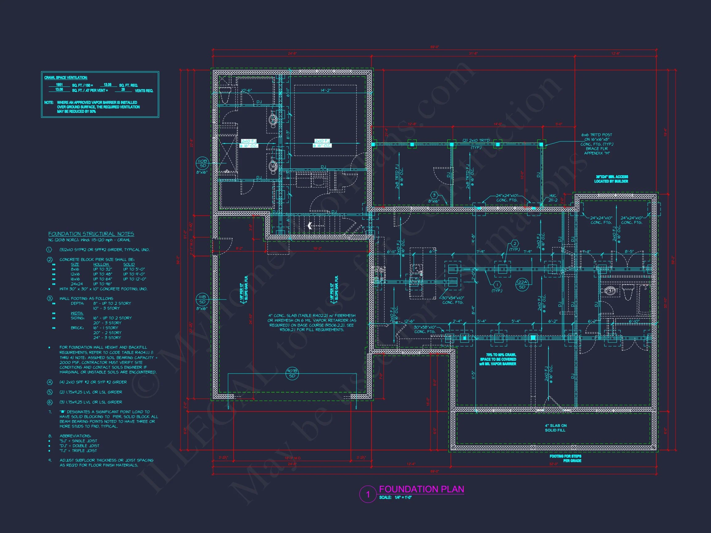 Beautiful house Plan with Spacious Floor Design and CAD Blueprint