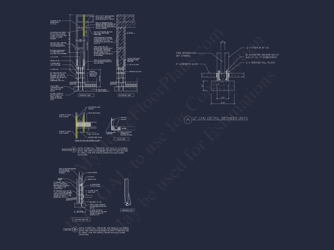Duplex house Floor Plan with Spacious CAD Designs & Features