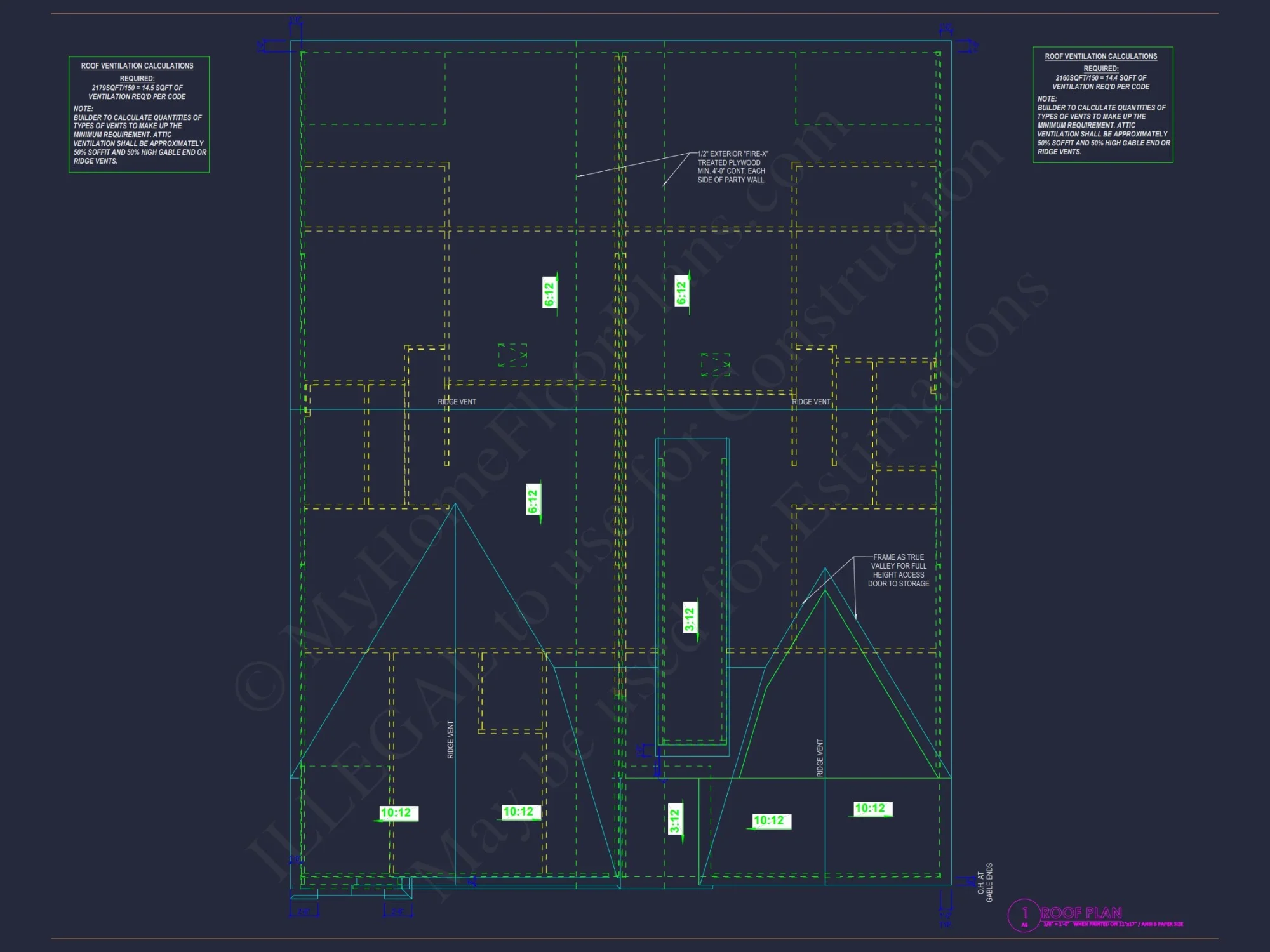 Duplex house Floor Plan with Spacious CAD Designs & Features