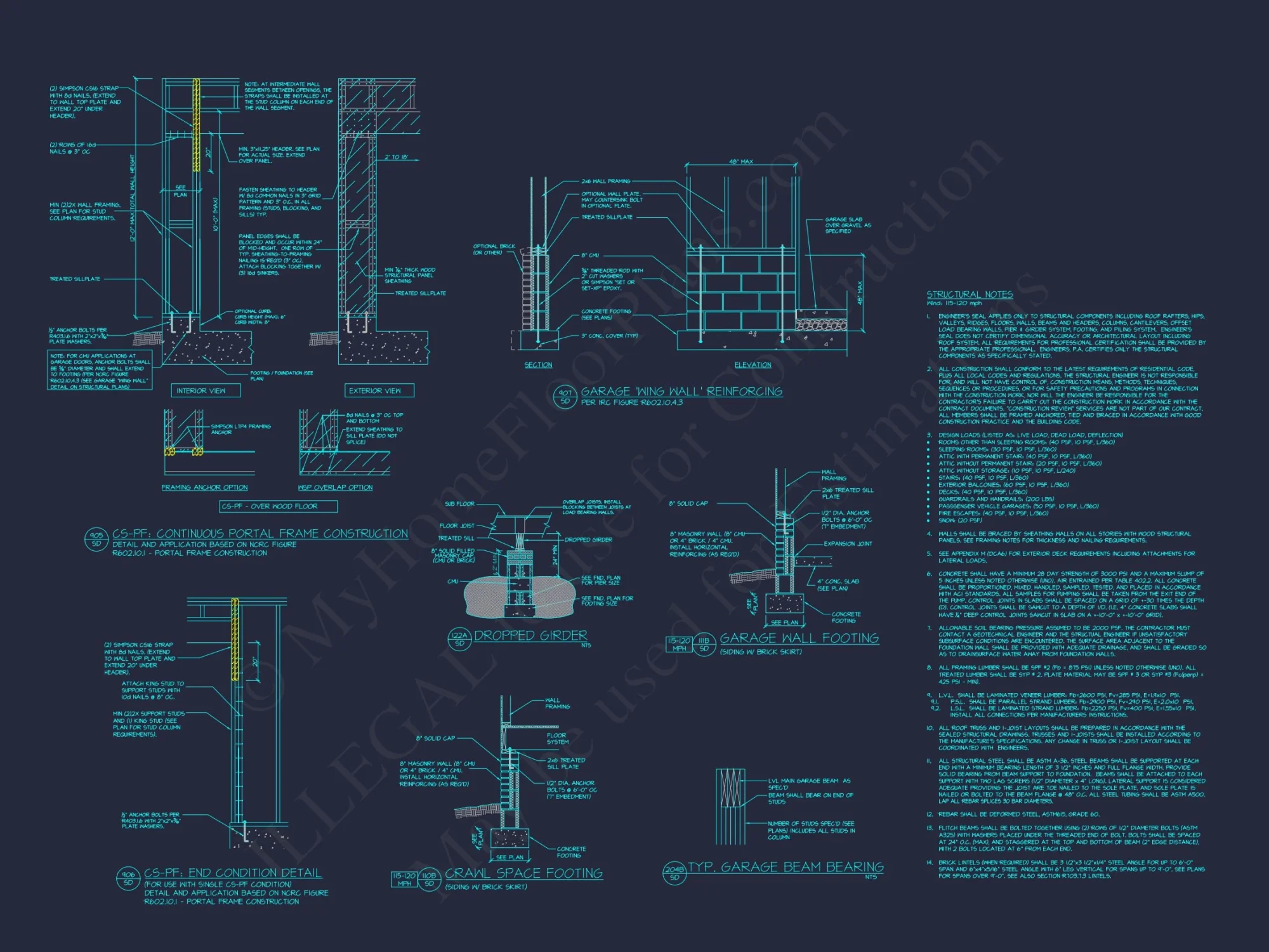 Modern Craftsman house Plan with 1.5 Story Design and Angled Garage