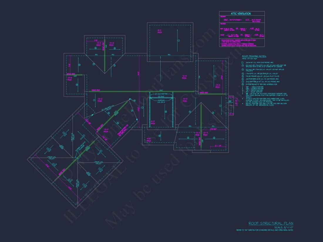Modern Craftsman house Plan with 1.5 Story Design and Angled Garage
