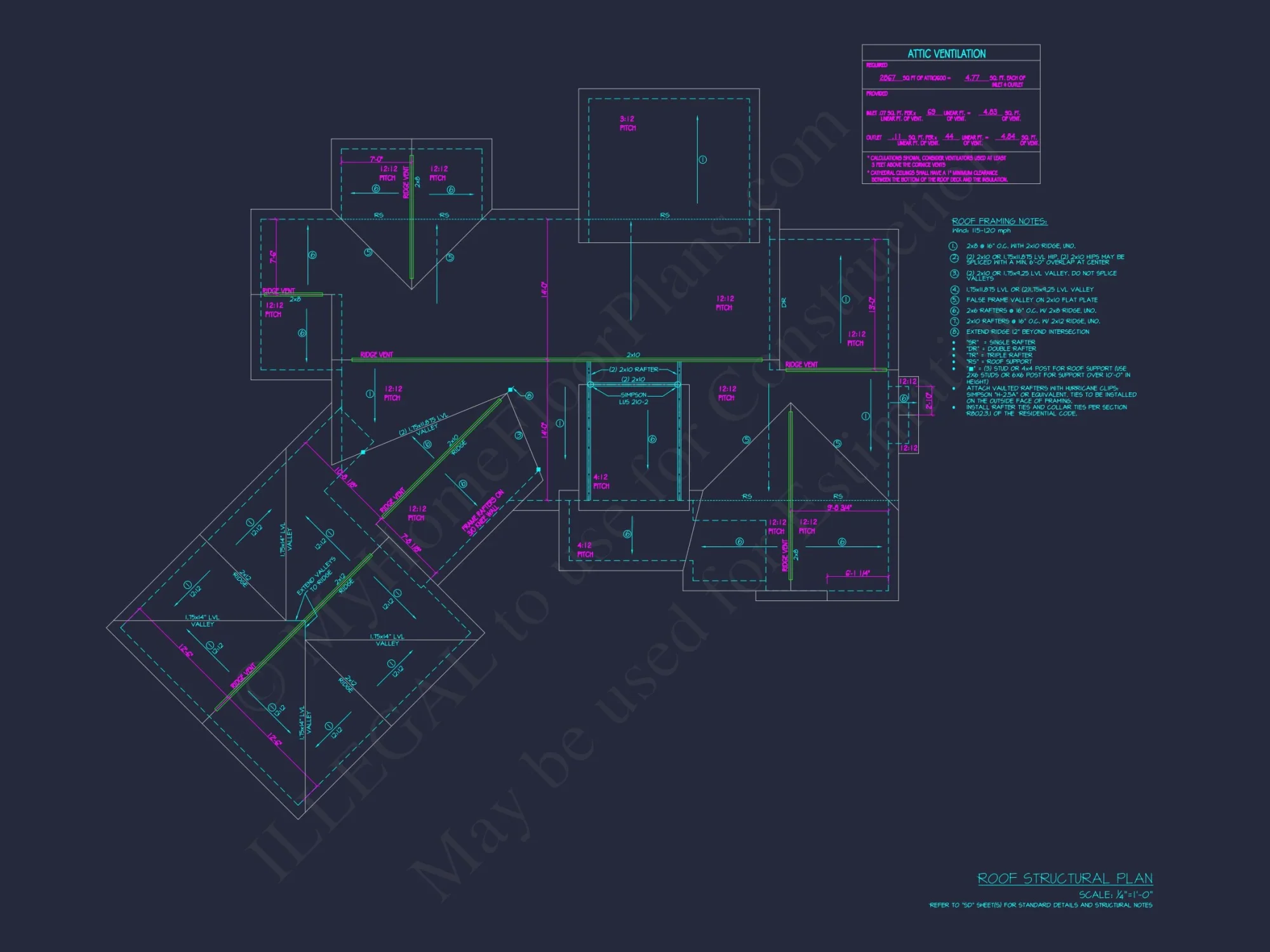 Modern Craftsman house Plan with 1.5 Story Design and Angled Garage