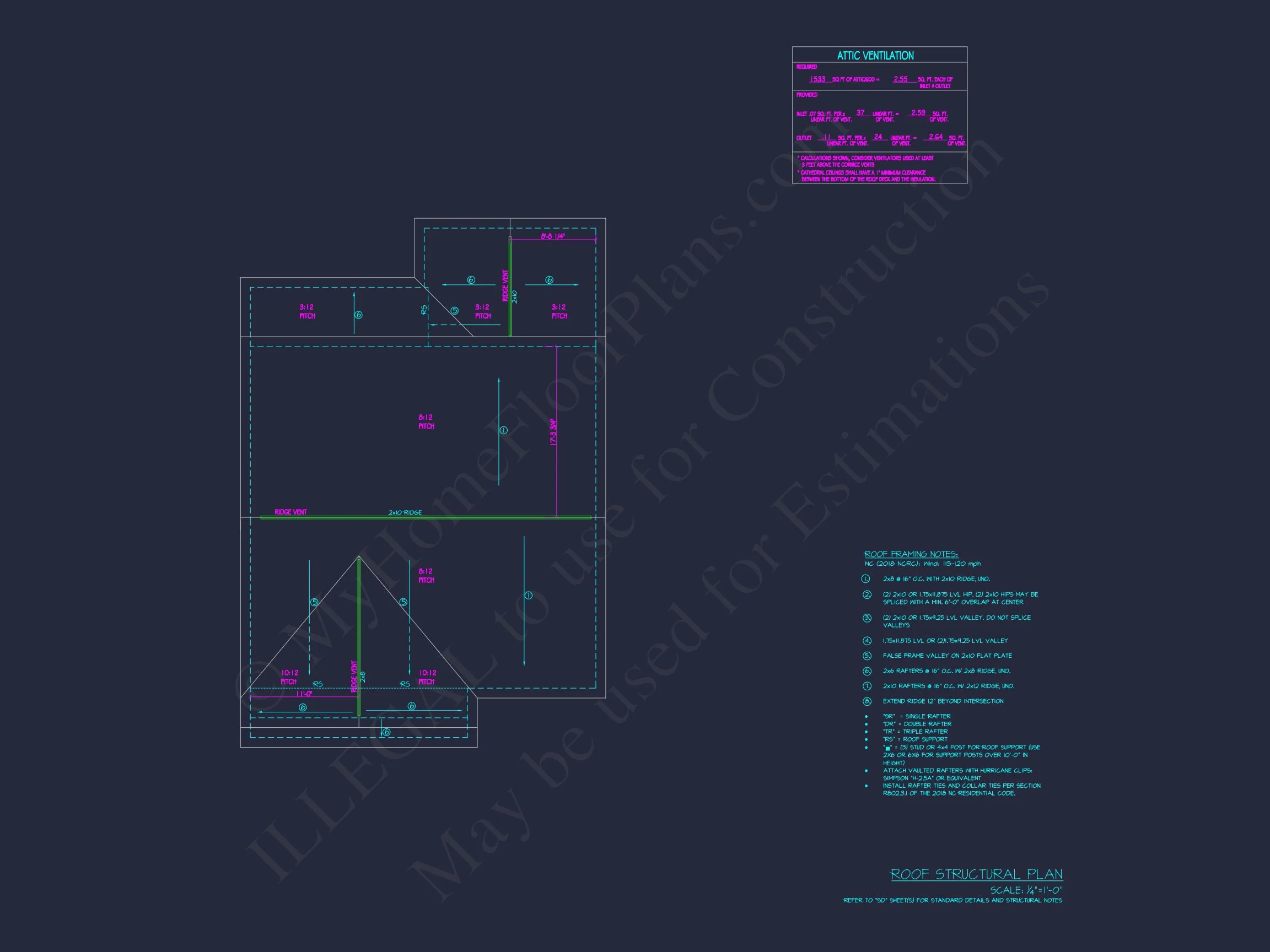19-2255 HOUSE PLAN - Traditional Colonial Home Plan - 3-Bed, 2.5-Bath, 2,075 SF 9 Stunning 2-Story house Plan with Detailed CAD Designs
