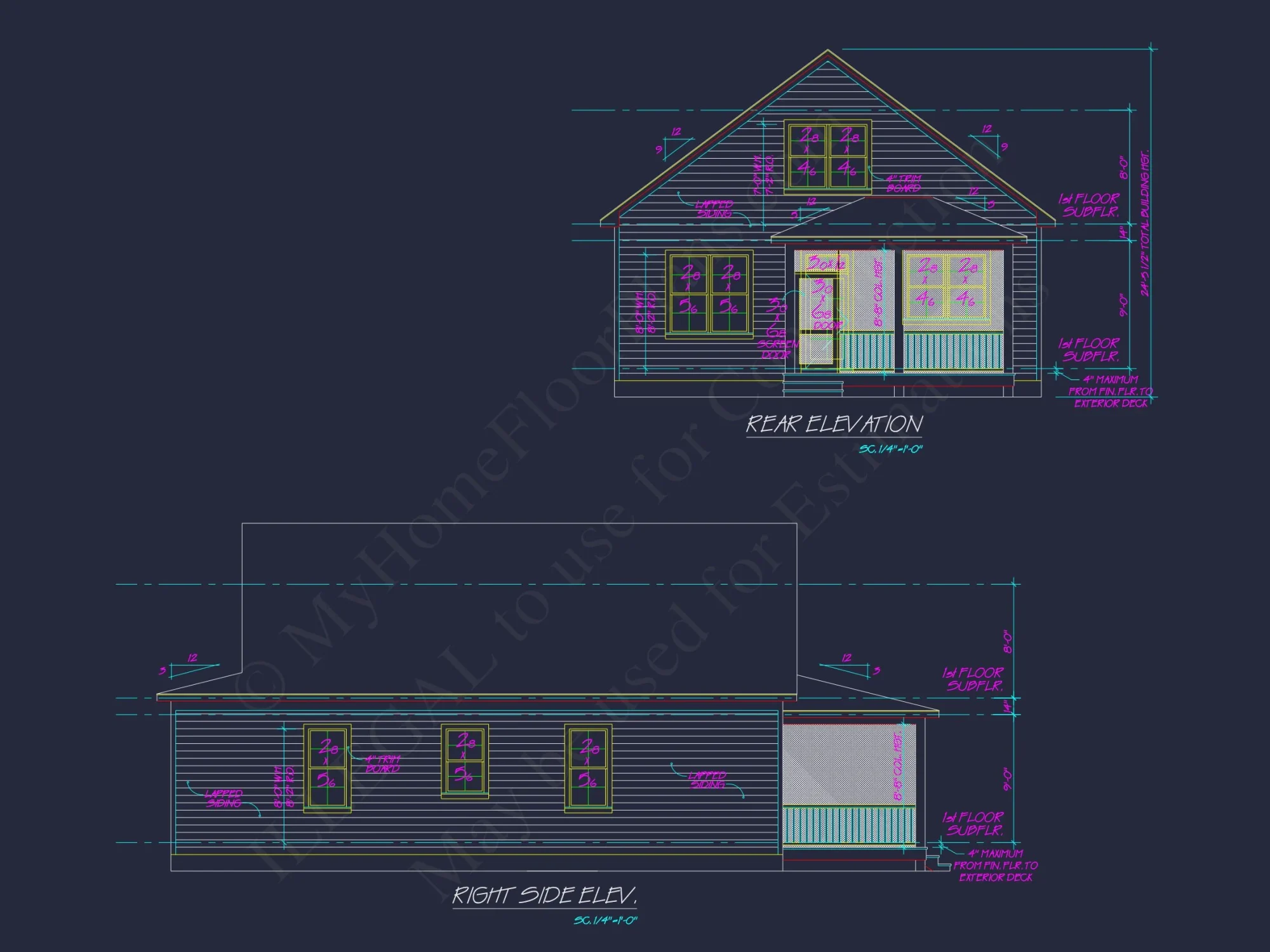 Compact house Floor Plan: CAD Blueprint for Smart Designs