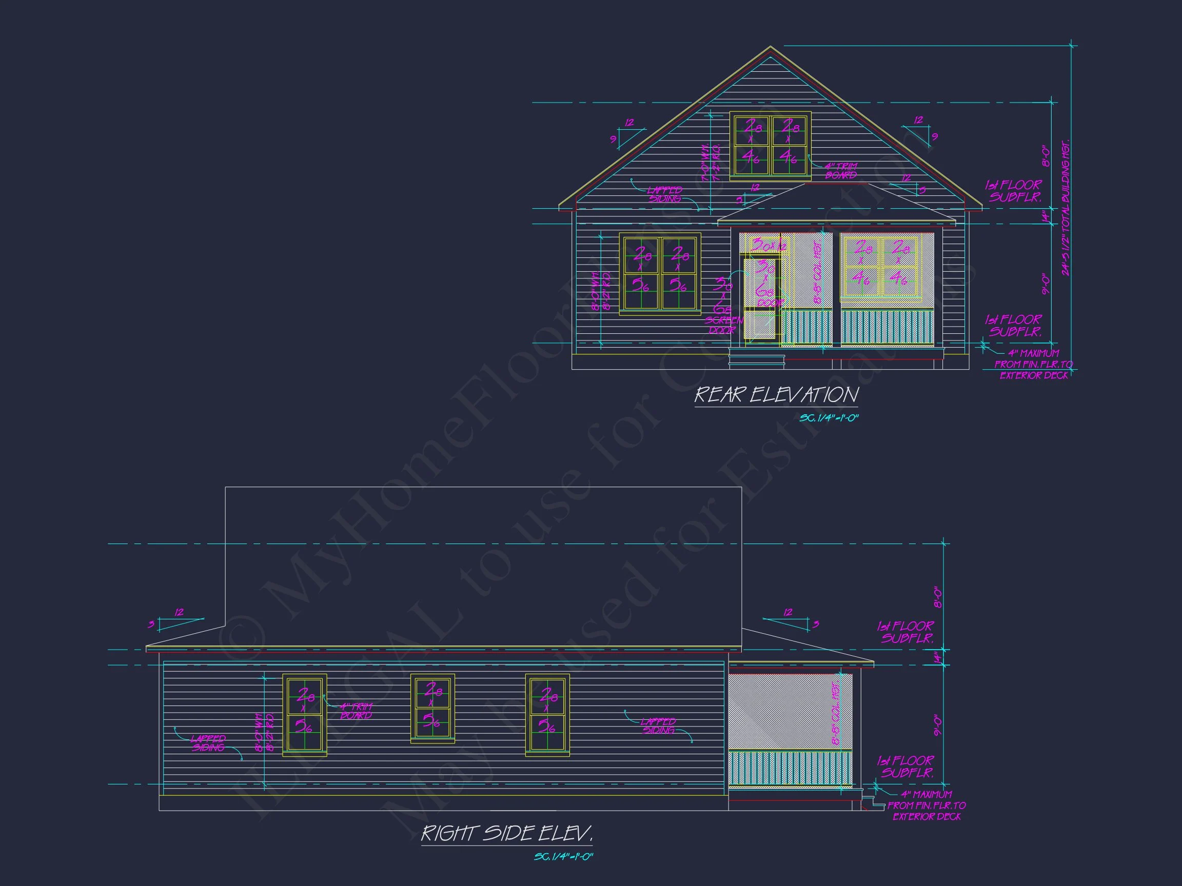 Compact house Floor Plan: CAD Blueprint for Smart Designs