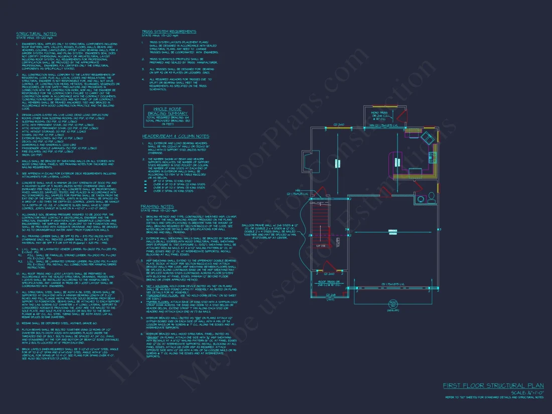 Modern Suburban house Plan with CAD Blueprints and 2-Story Design