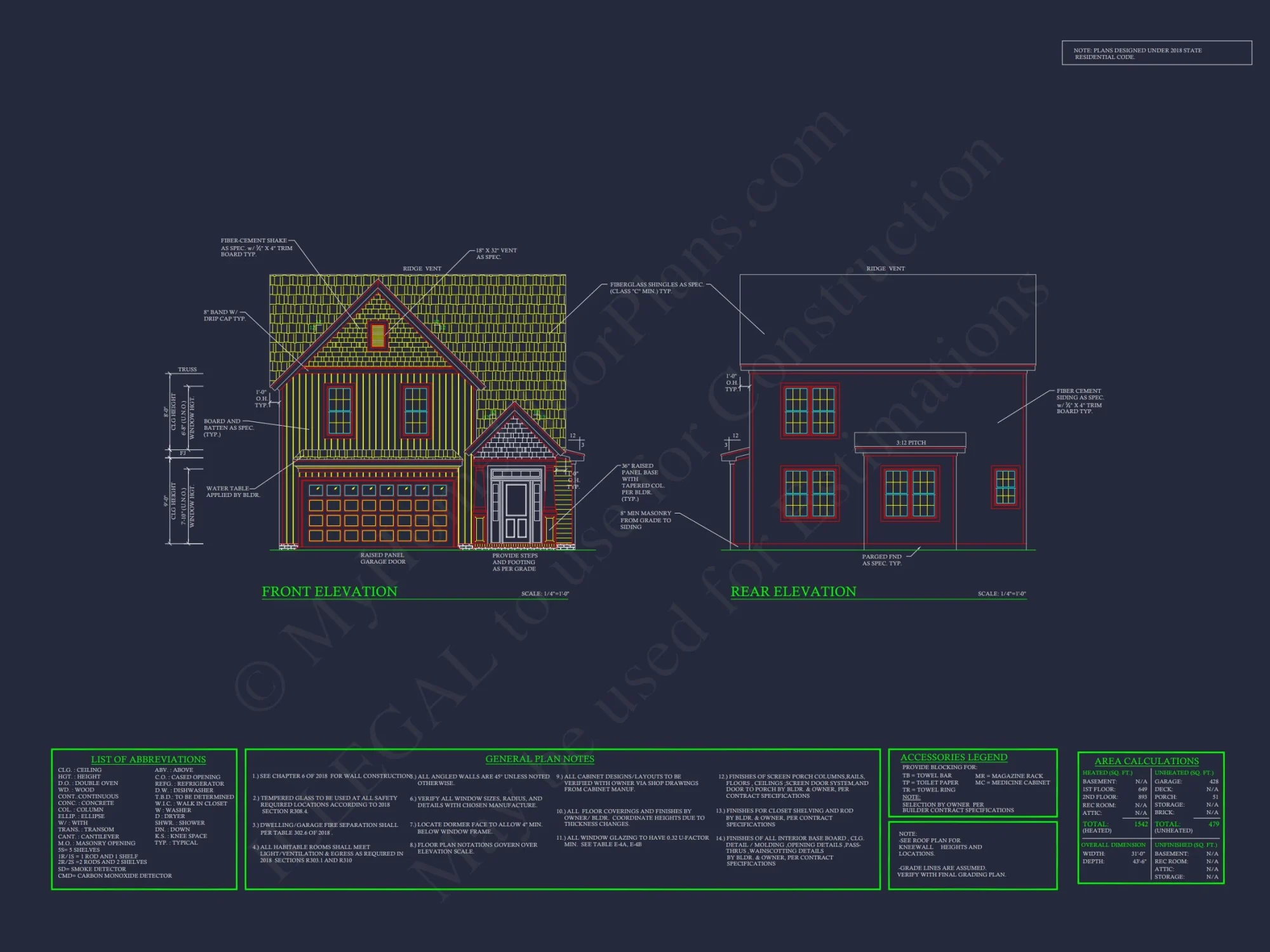 Craftsman house Plan: Floor Plan, Blueprint & CAD Designs