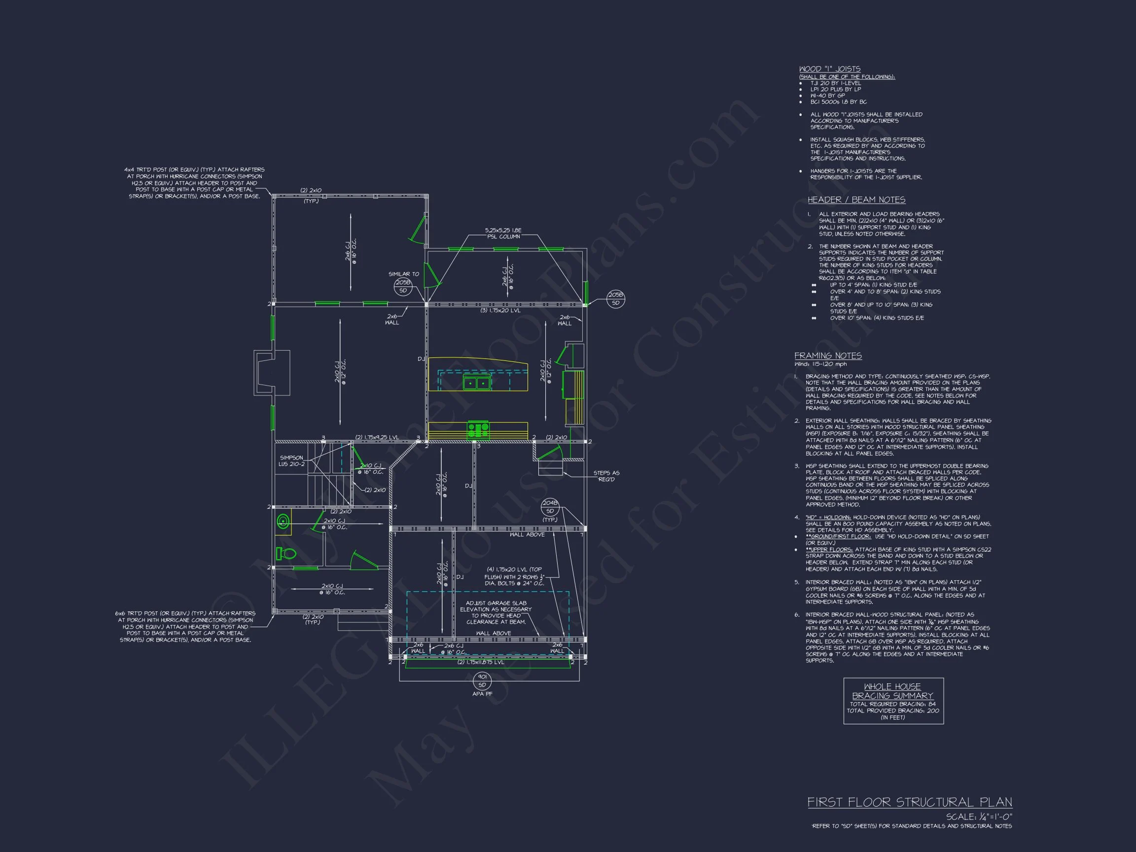 19-1958 HOUSE PLAN - Modern Farmhouse Plan - 3-Bed, 2.5-Bath, 2,150 SF 7 Modern house Plan with 2 Stories, CAD Blueprint & Features