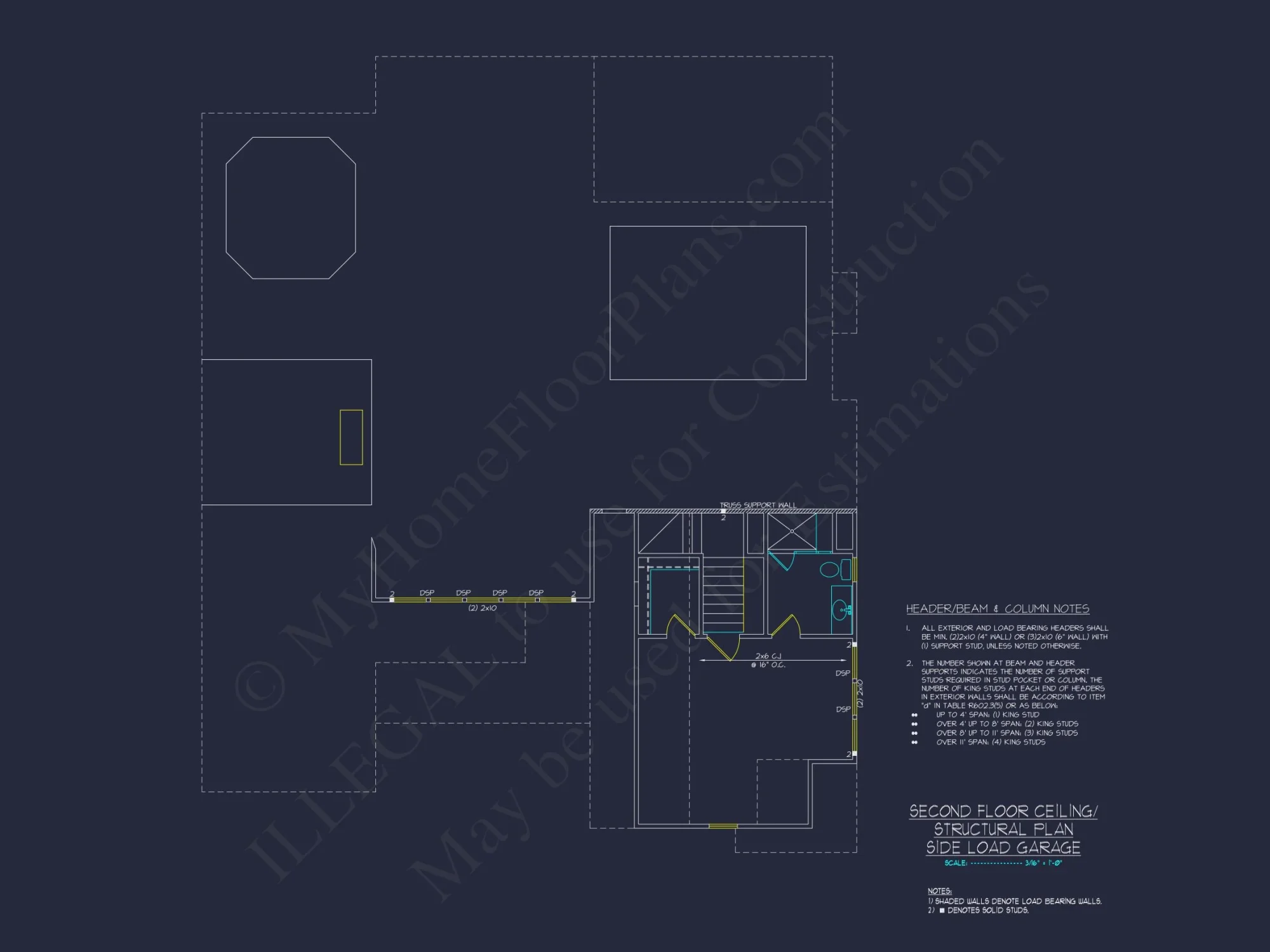 Charming Craftsman house Plan with 1.5 Floors and Side Garage