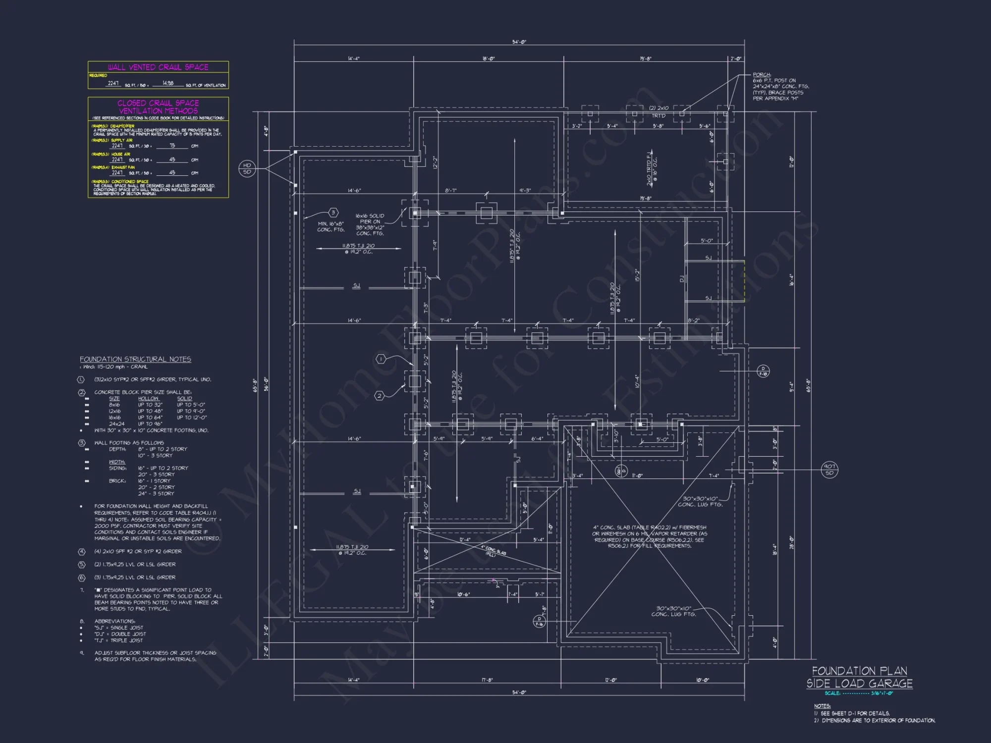 Charming Craftsman house Plan with 1.5 Floors and Side Garage