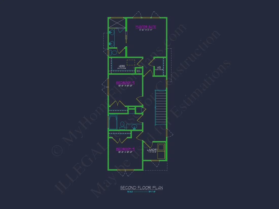 Modern Craftsman house Plan - Architectural CAD Designs