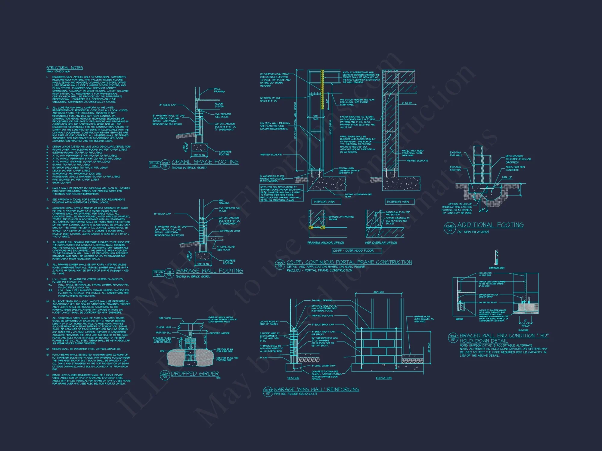 Modern Craftsman house Plan with Open Floor CAD Designs