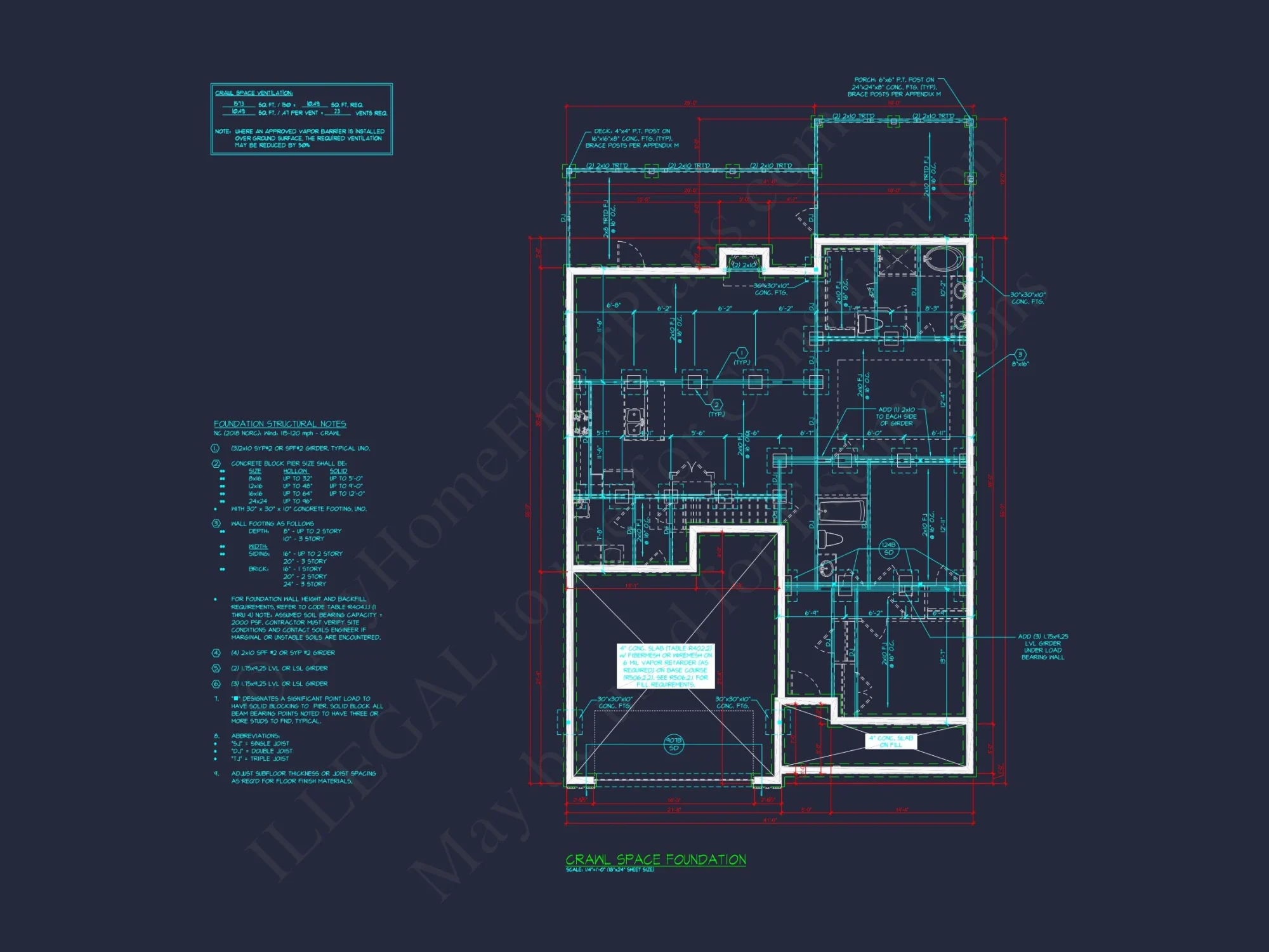 Modern Craftsman house Plan with Open Floor CAD Designs