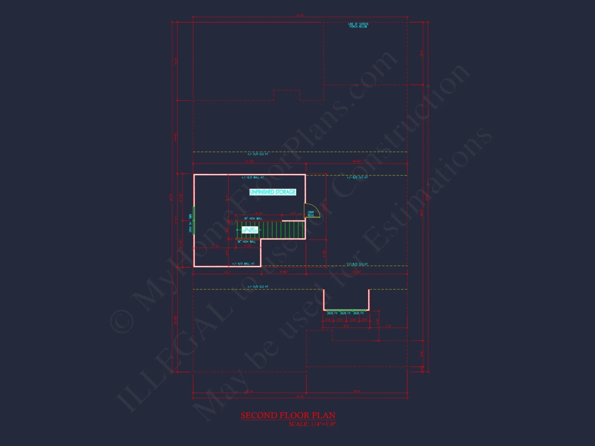 Modern Craftsman house Plan with Open Floor CAD Designs