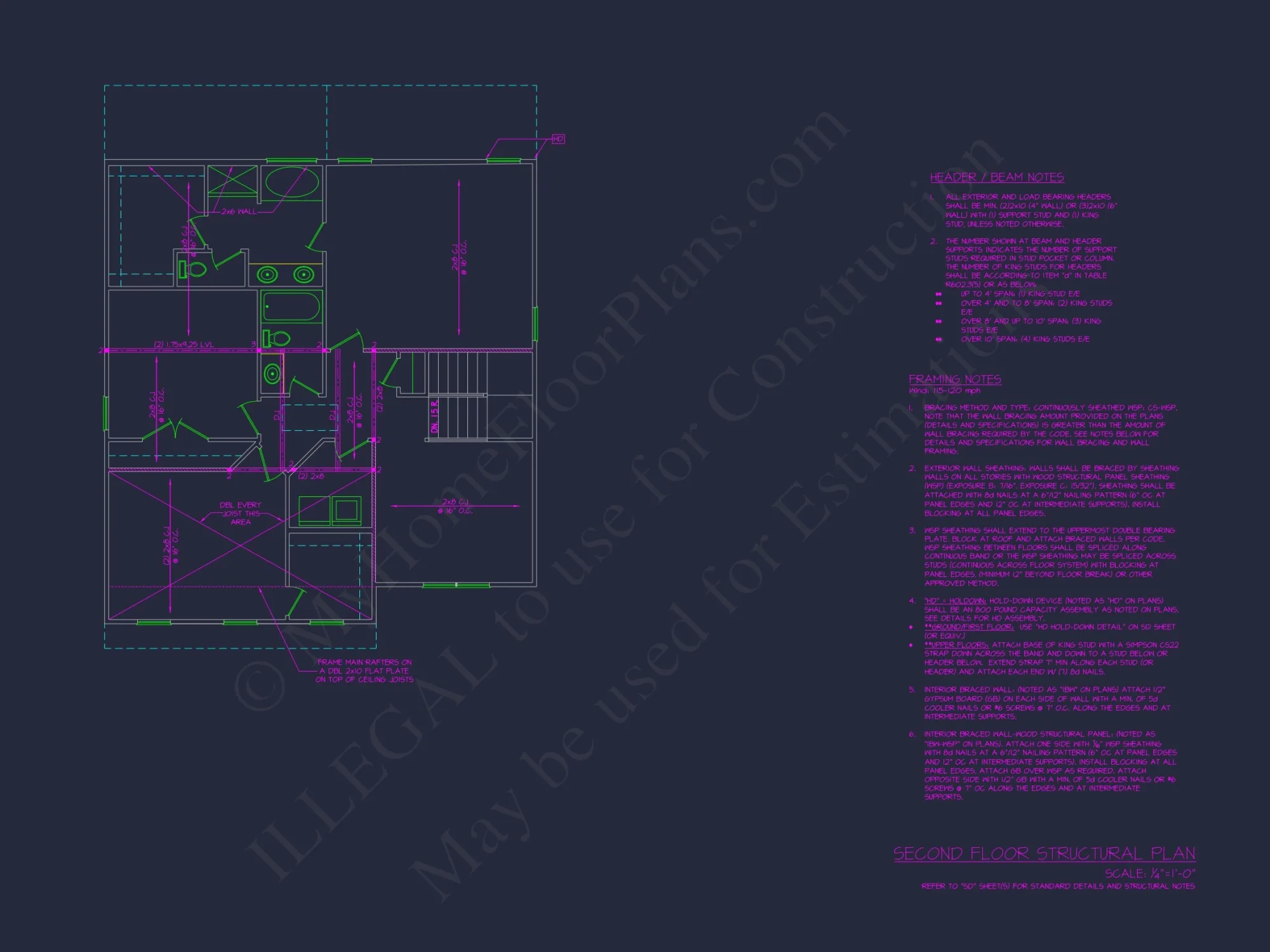 Effortless 2-Story house Plan: Stunning Floor Designs in CAD