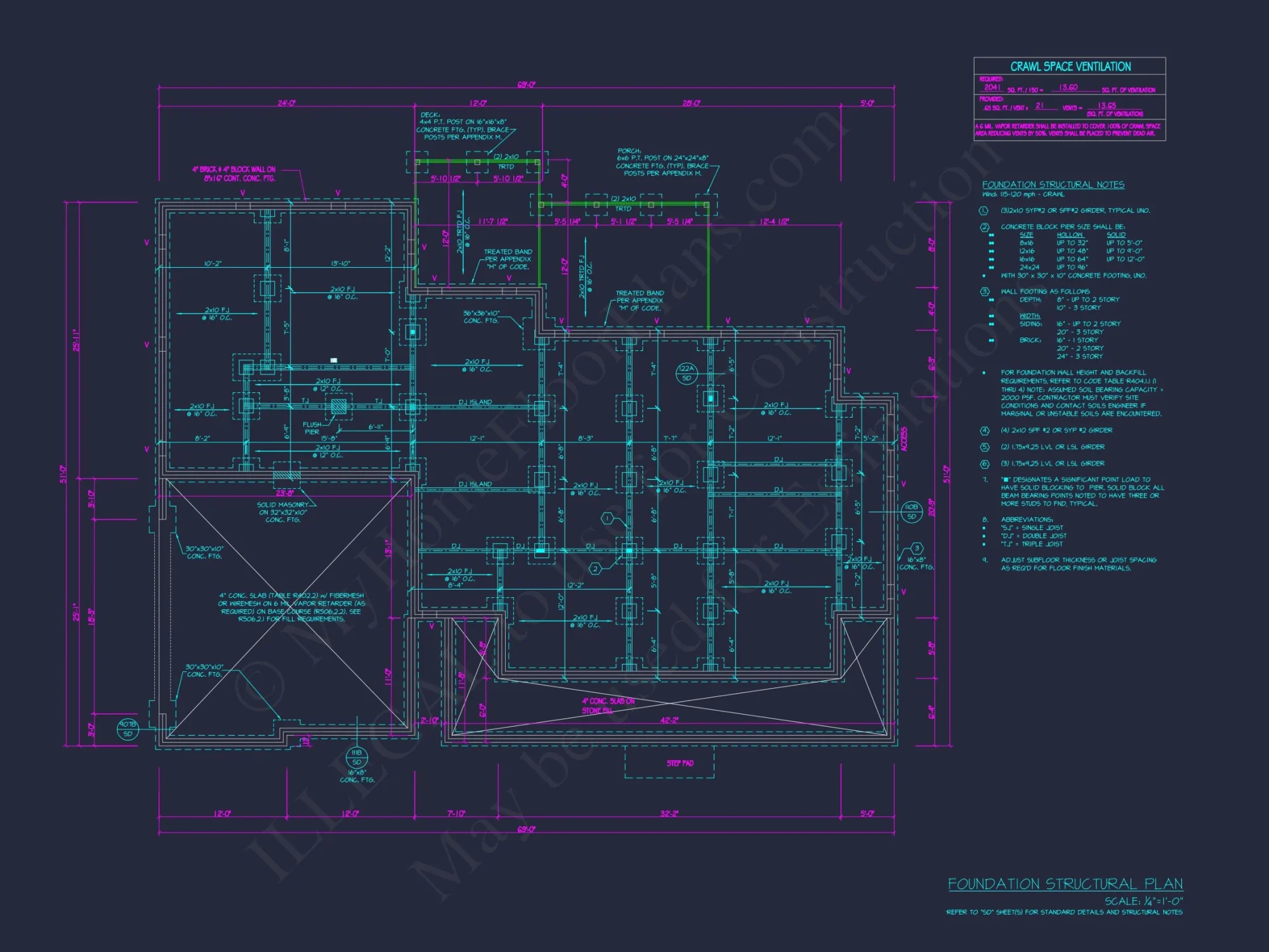 Craftsman house Plan with 2, 041 SF - Floor Plan and Designs