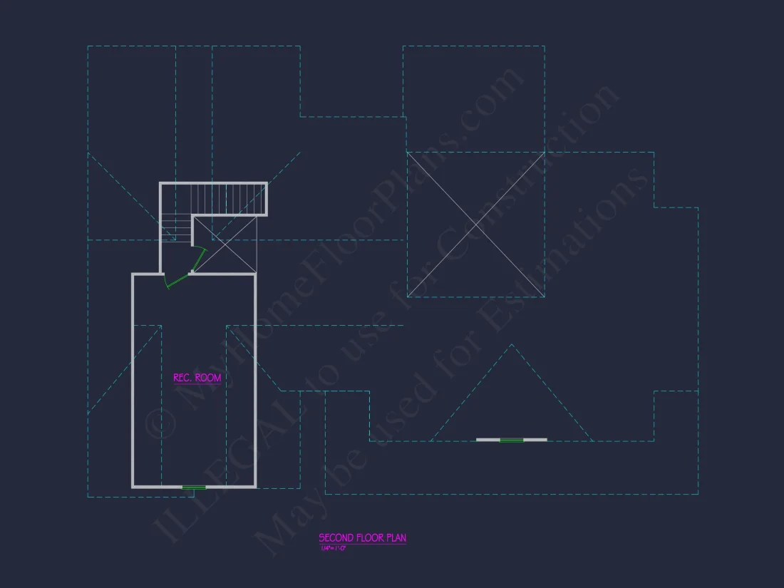 Craftsman house Plan with 2, 041 SF - Floor Plan and Designs