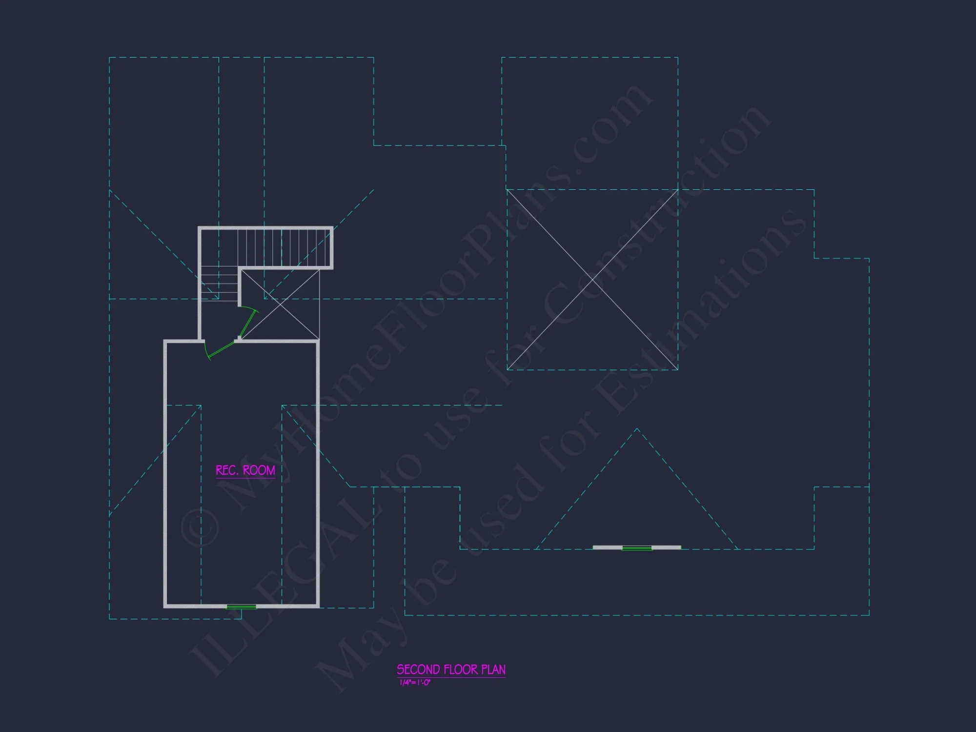 Craftsman house Plan with 2, 041 SF - Floor Plan and Designs
