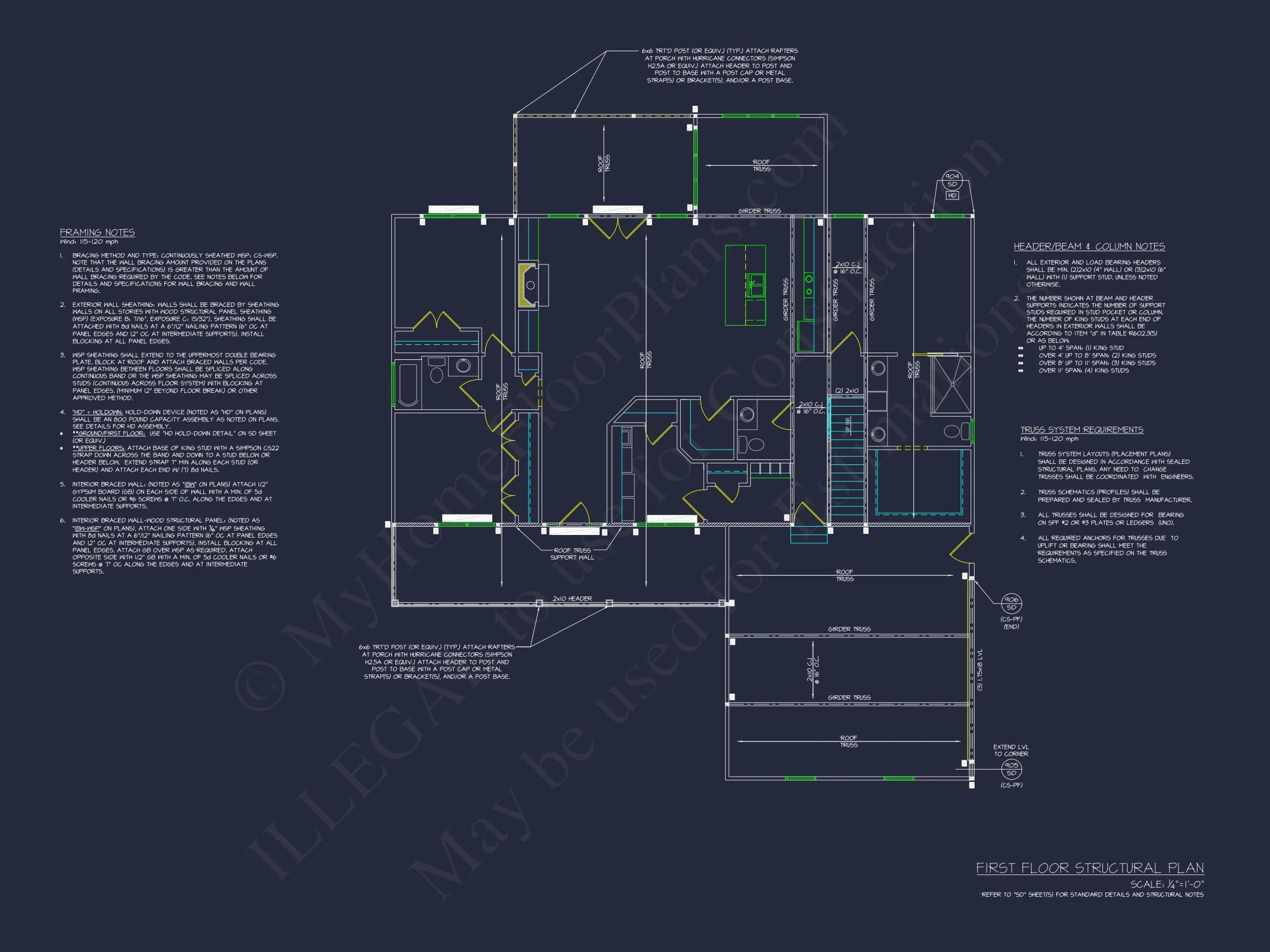 Modern 3-Bedroom house Plan with Spacious Layout and CAD Designs