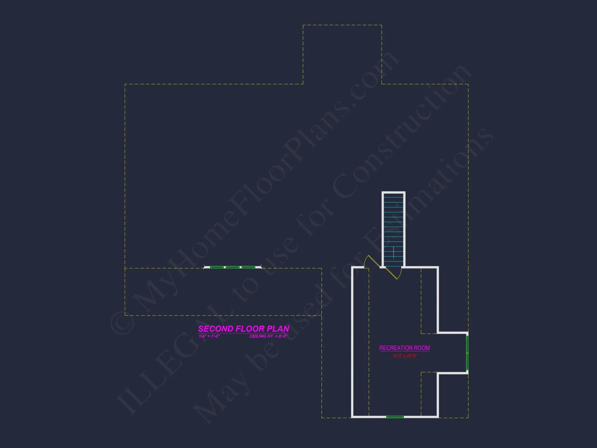 Modern 3-Bedroom house Plan with Spacious Layout and CAD Designs