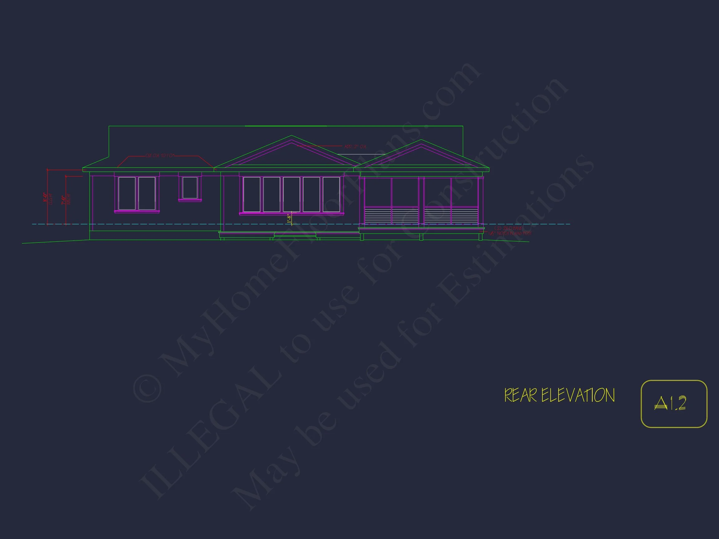 19-1246 HOUSE PLAN - Traditional Ranch Home Plan - 3-Bed, 2-Bath, 1,600 SF 3 Traditional Craftsman house Plan with 1-Story CAD Designs