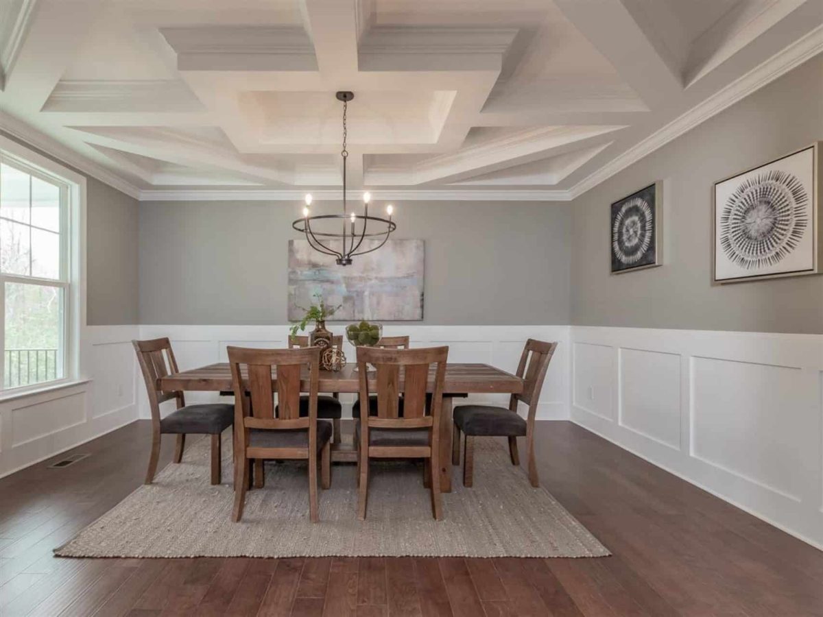 Craftsman house Plan with 2 Story CAD Design and Open Layout