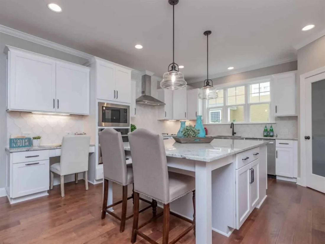 Craftsman house Plan with 2 Story CAD Design and Open Layout