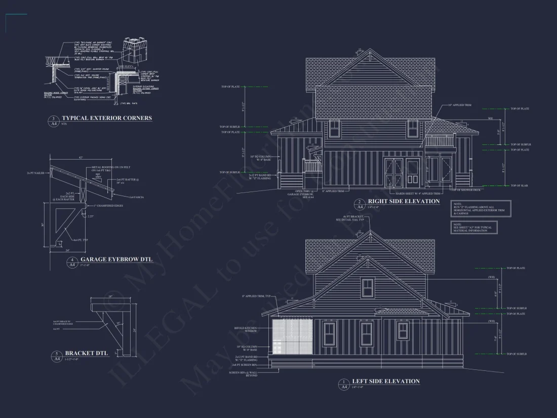 Craftsman-Style house Plan with Open Floor Designs and CAD Blueprints