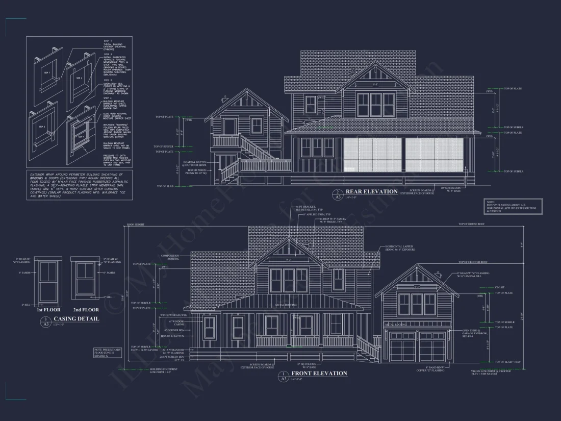 Craftsman-Style house Plan with Open Floor Designs and CAD Blueprints