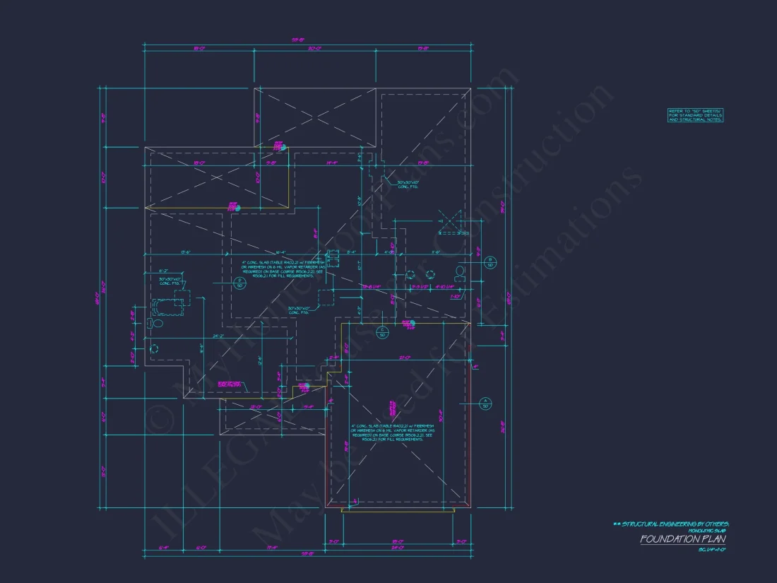 Customizable house Floor Plan with CAD Designs and Blueprint