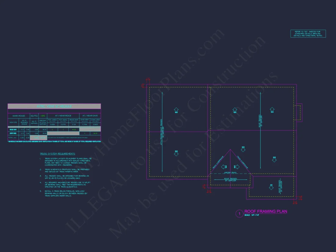 Traditional house Floor Plan with 2-Story CAD Designs