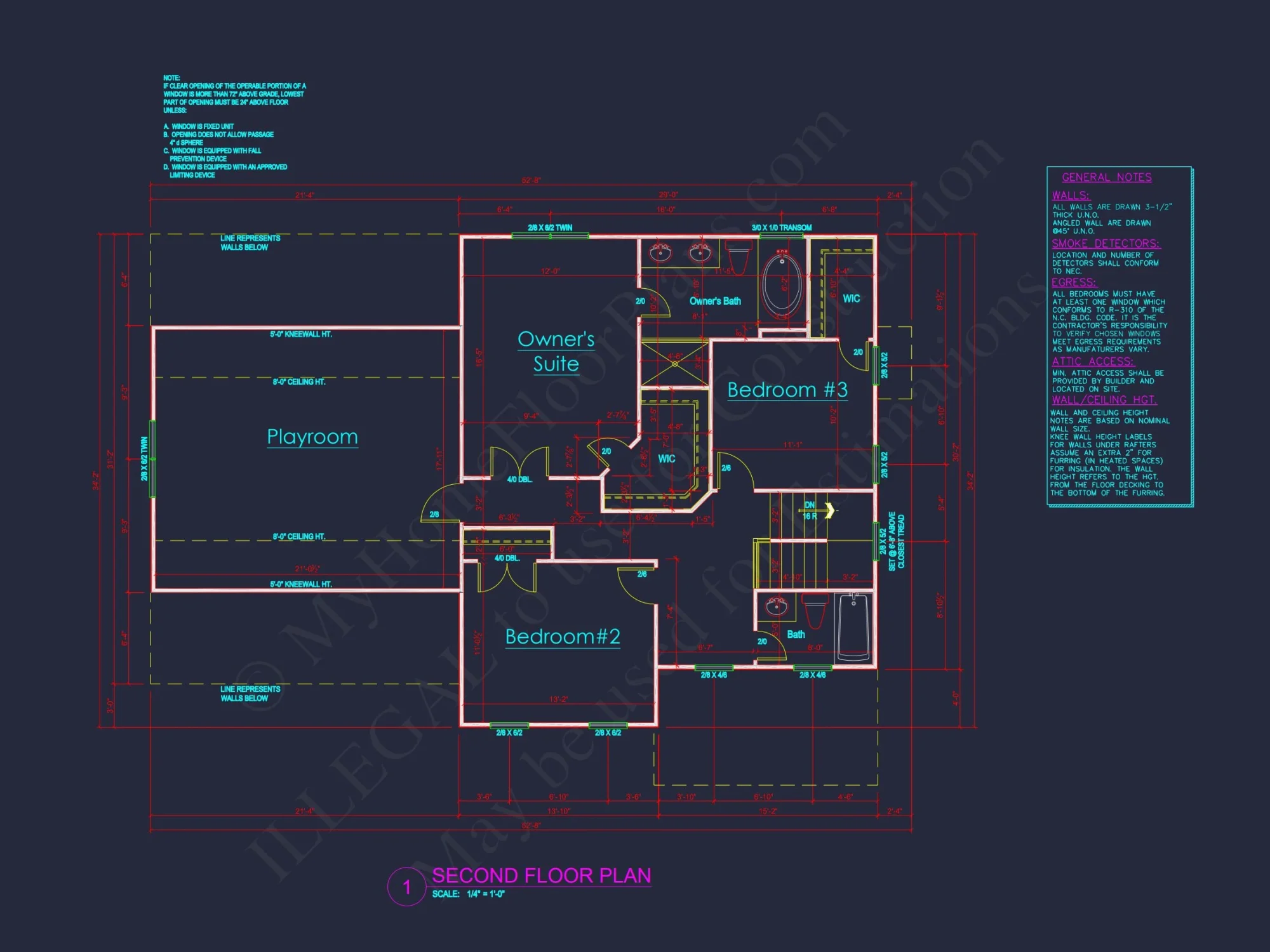 Traditional house Floor Plan with 2-Story CAD Designs