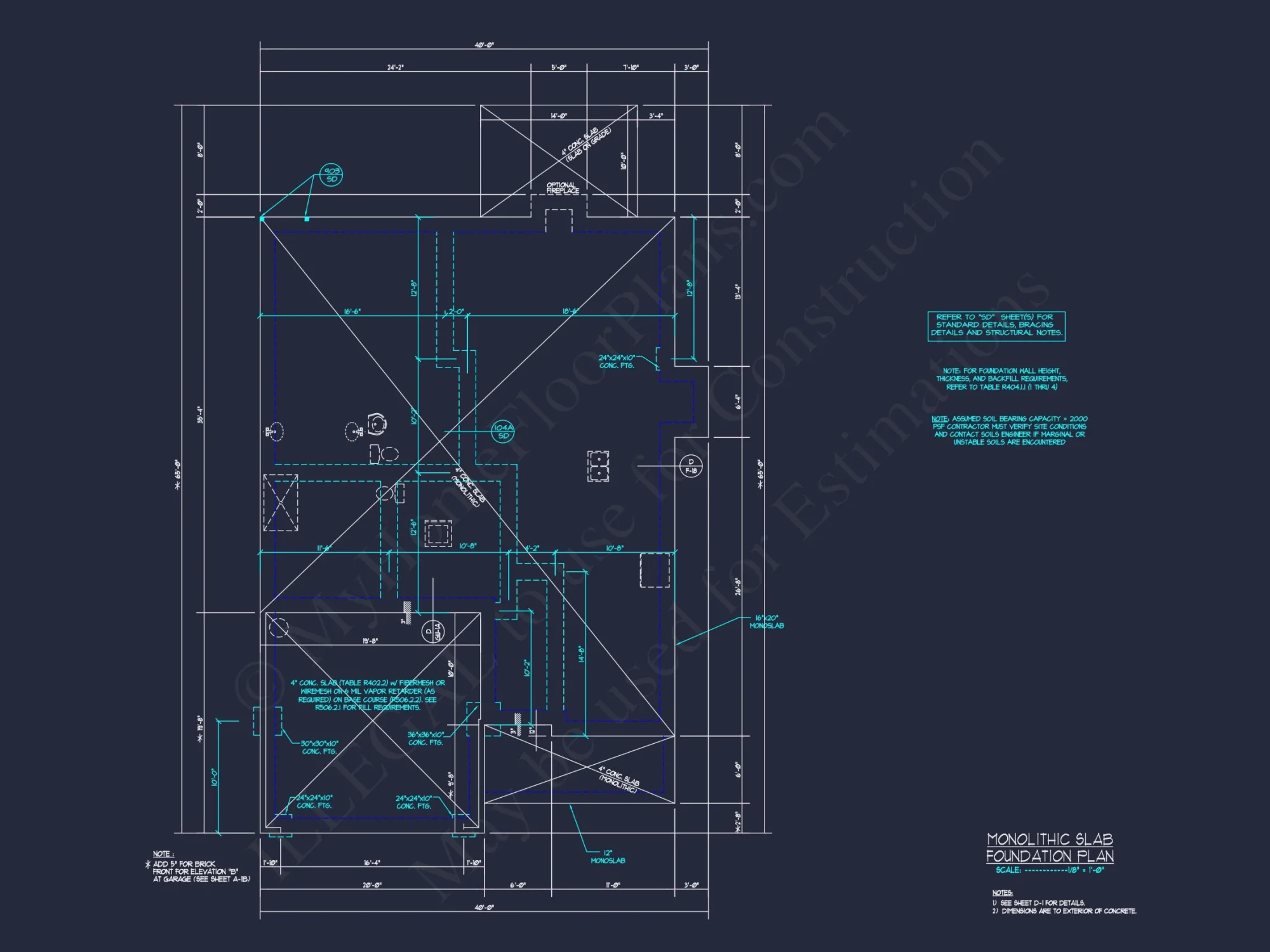 Spacious house Floor Plan with CAD Blueprints and Designs