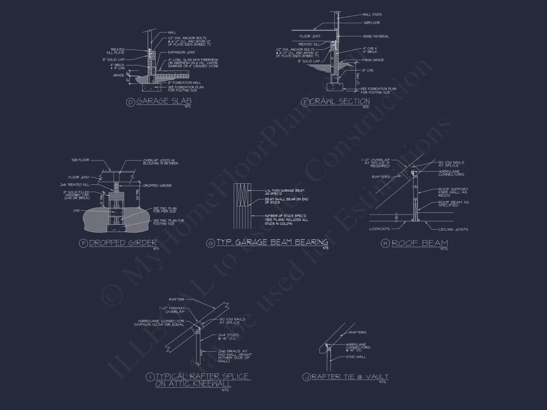 house Plan Blueprint with CAD Architecture and Floor Designs
