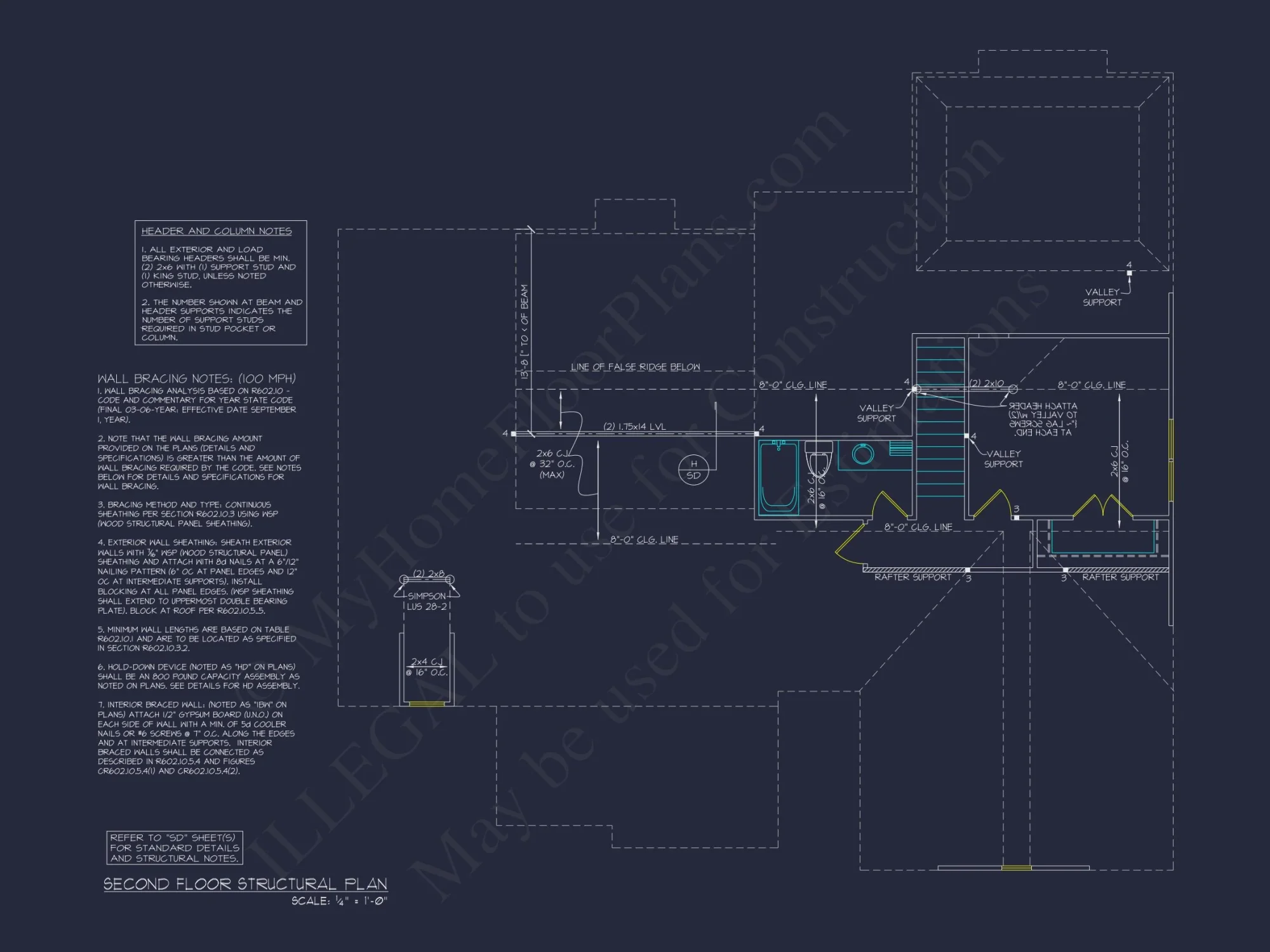 house Plan Blueprint with CAD Architecture and Floor Designs