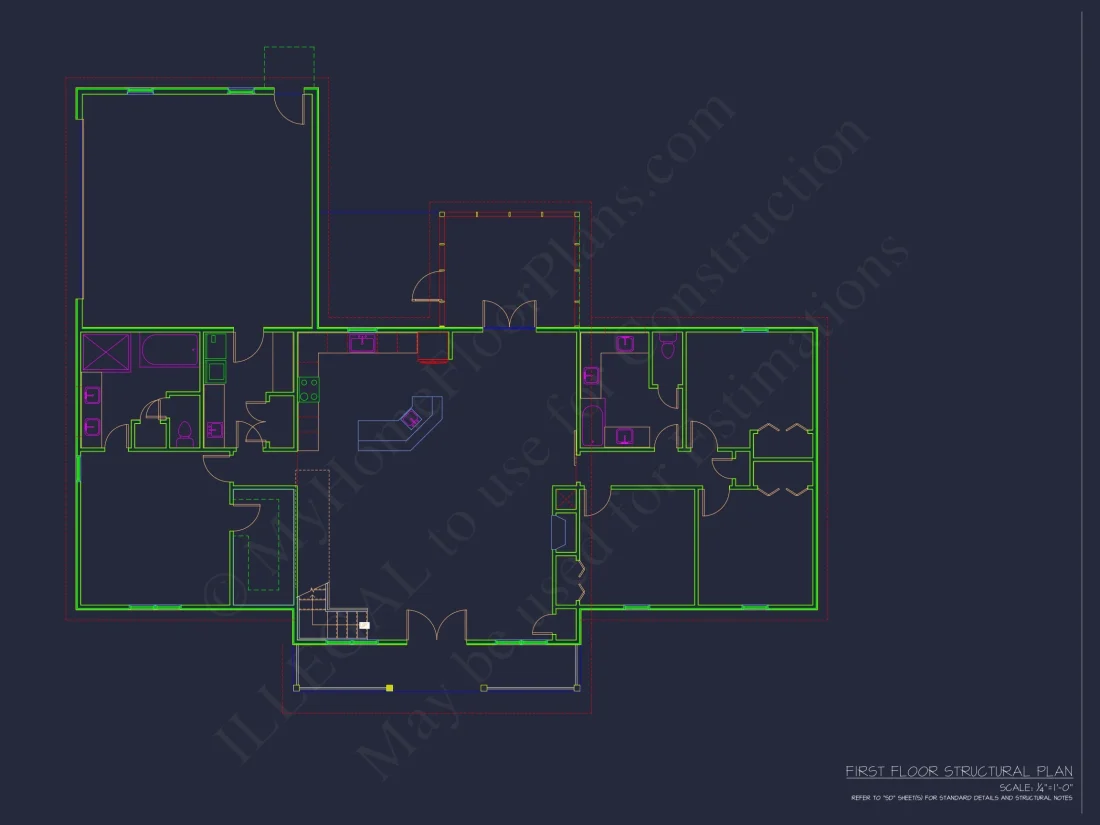 Modern Craftsman house Plan with Spacious Layout and Bonus Room