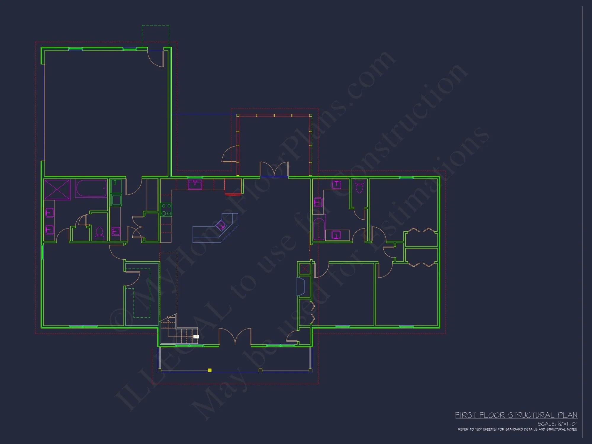 Modern Craftsman house Plan with Spacious Layout and Bonus Room