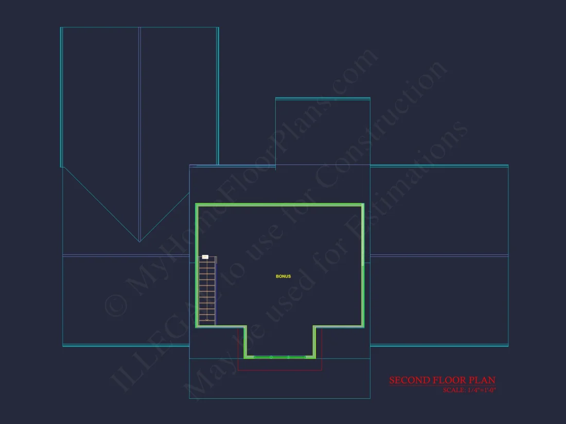Modern Craftsman house Plan with Spacious Layout and Bonus Room