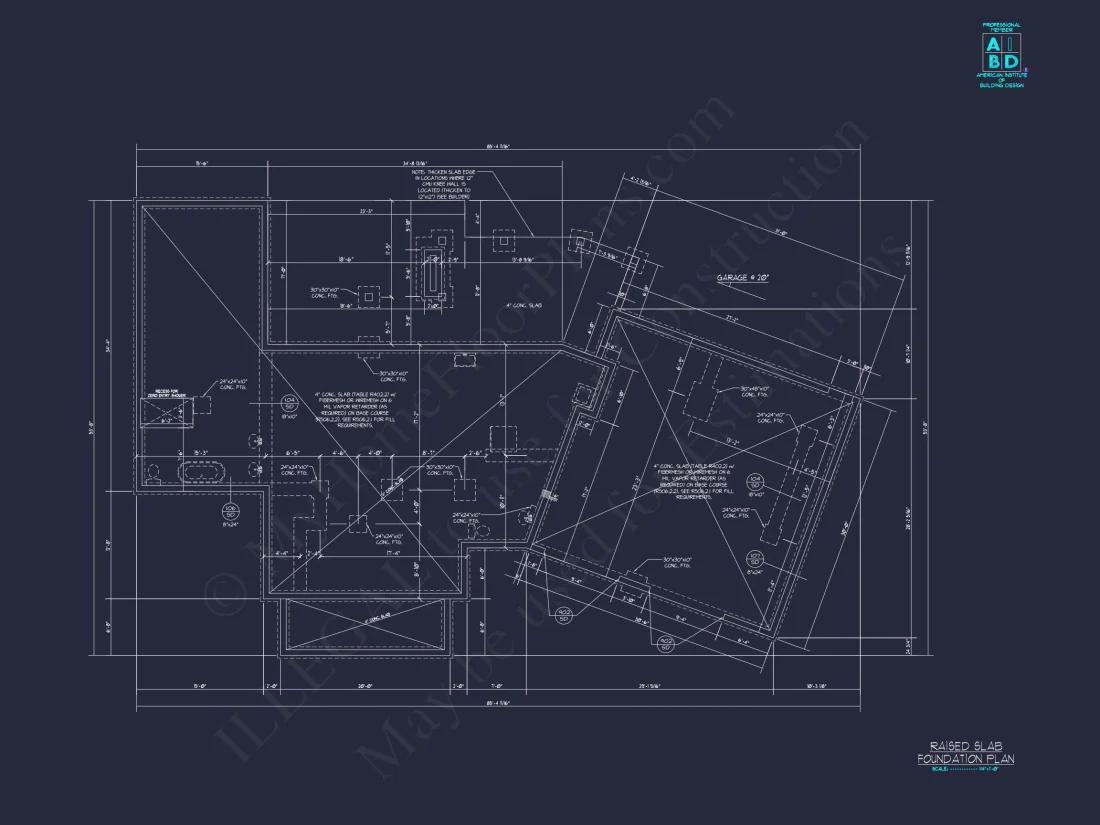 Craftsman house Plan with Angled Garage and Detailed Floor Plans