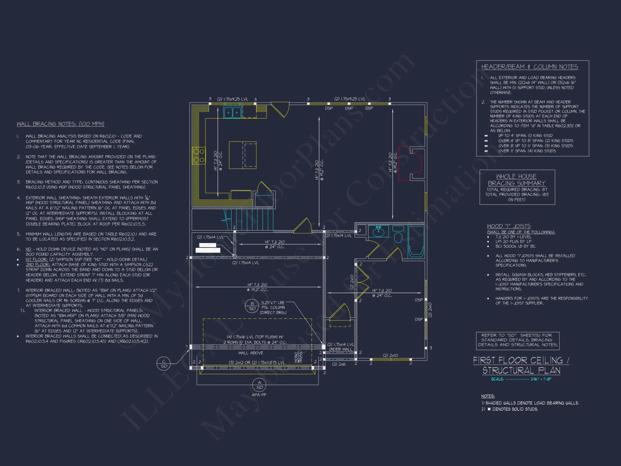 Elegant 2-Story house Plan with Spacious CAD Designs