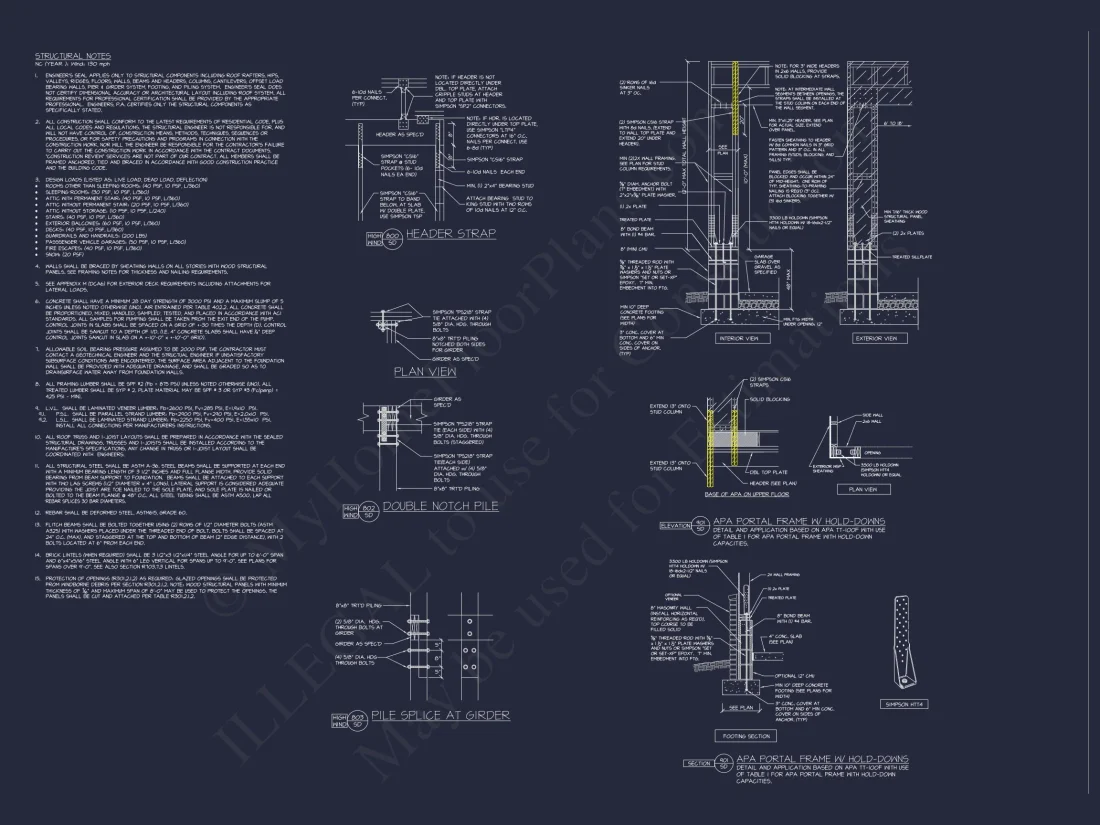Charming Coastal house Plan with CAD-Ready Blueprints