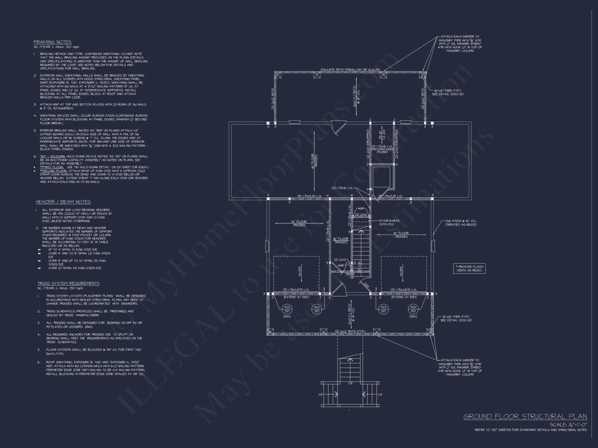 Charming Coastal house Plan with CAD-Ready Blueprints