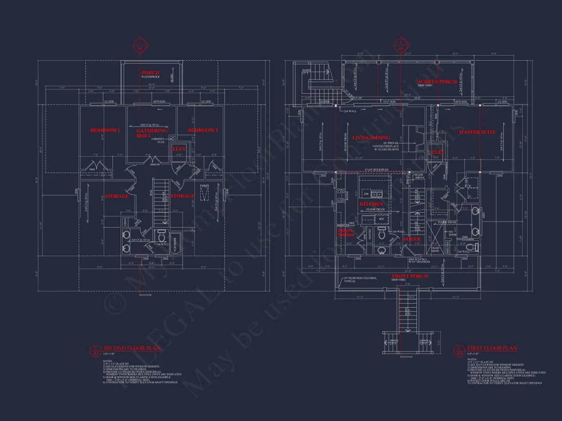 Charming Coastal house Plan with CAD-Ready Blueprints