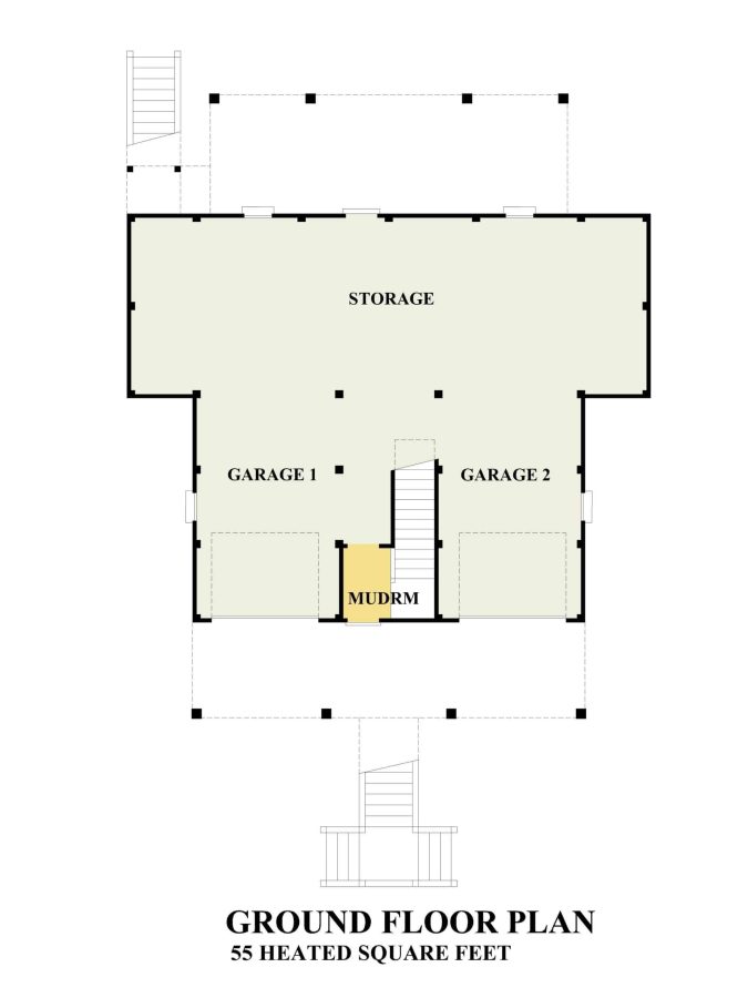 Charming Coastal house Plan with CAD-Ready Blueprints