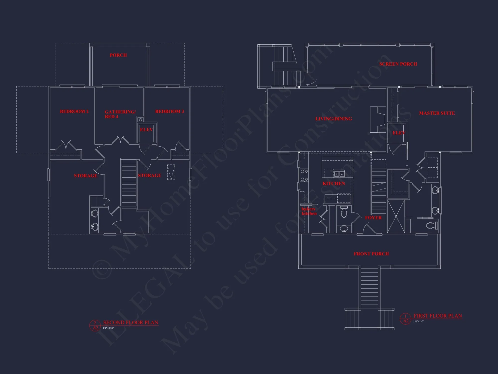 Charming Coastal house Plan with CAD-Ready Blueprints