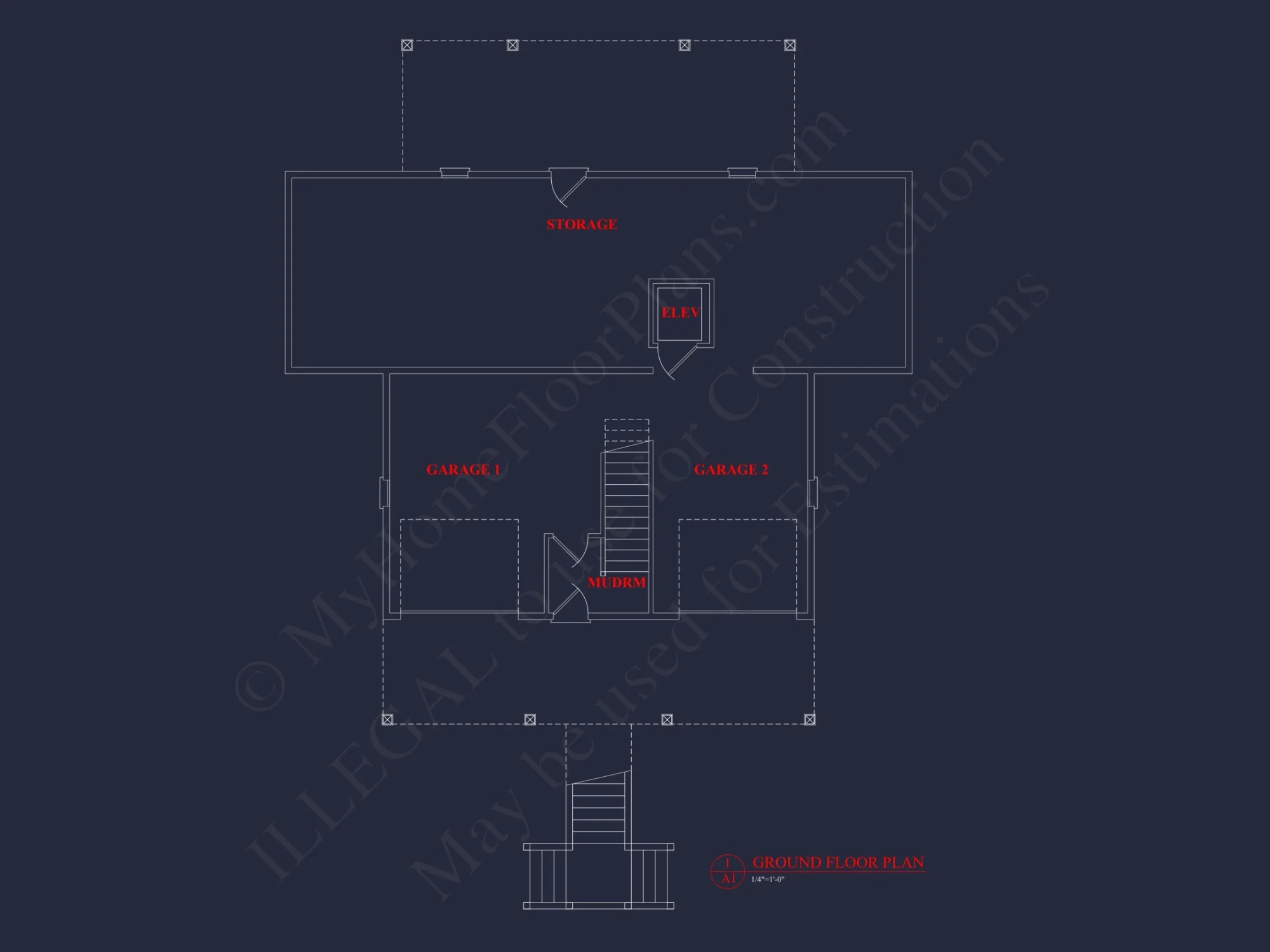 Charming Coastal house Plan with CAD-Ready Blueprints