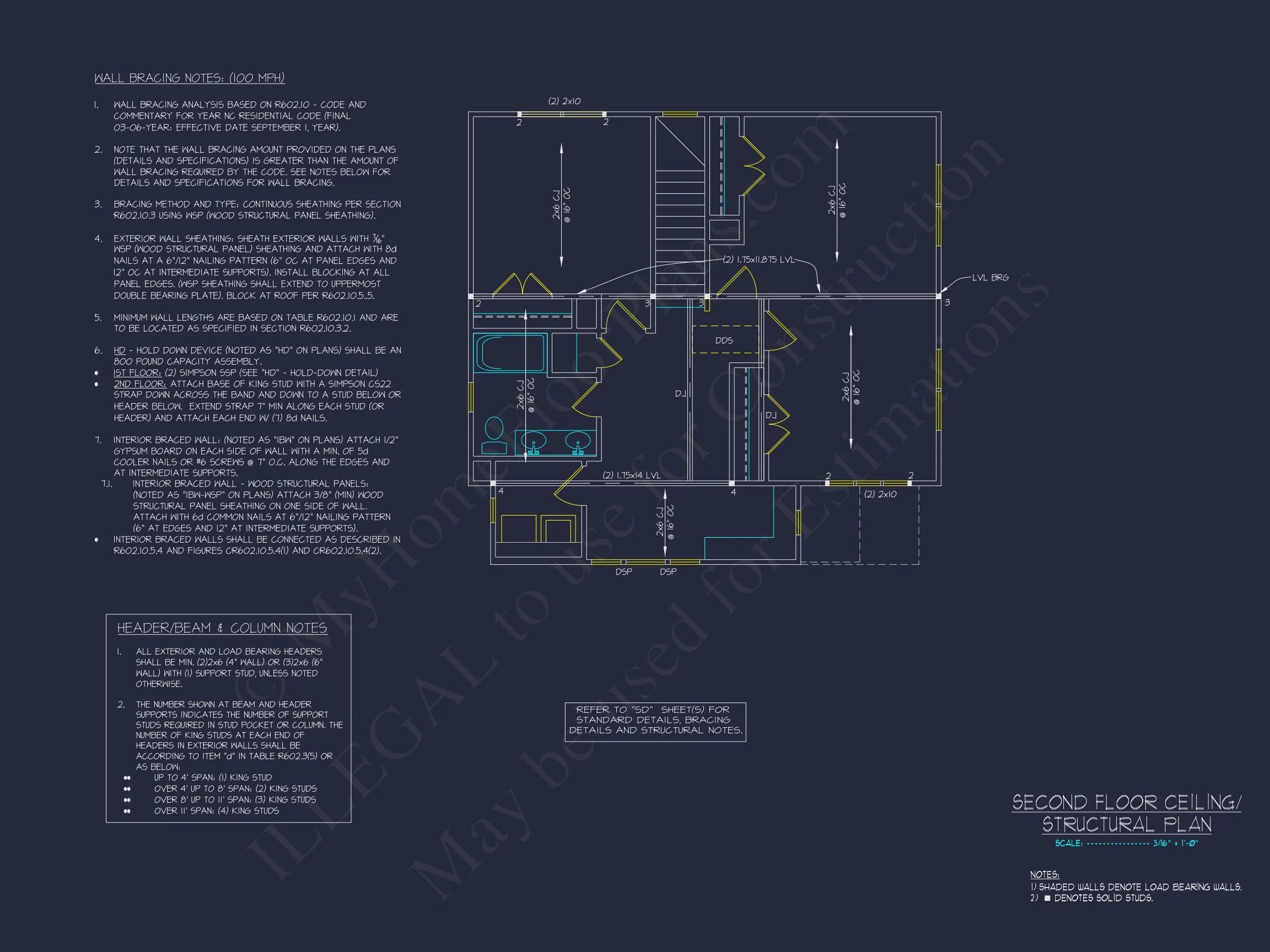 Stylish 4-Bedroom house Plan with CAD Designs and Open Layout