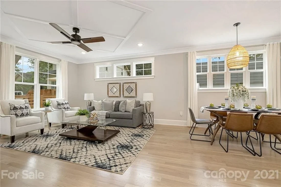 Stylish 4-Bedroom house Plan with CAD Designs and Open Layout