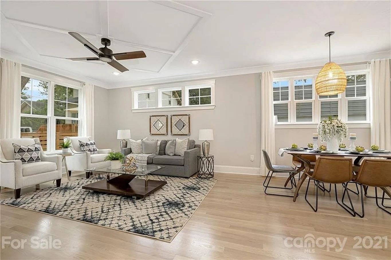 Stylish 4-Bedroom house Plan with CAD Designs and Open Layout
